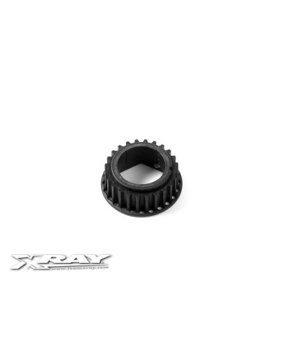COMPOSITE FRONT ONE-WAY AXLE PULLEY 24T - 345024 - XRAY COMPOSITE FRONT ONE-WAY AXLE PULLEY 24T - 345024 - XRAY