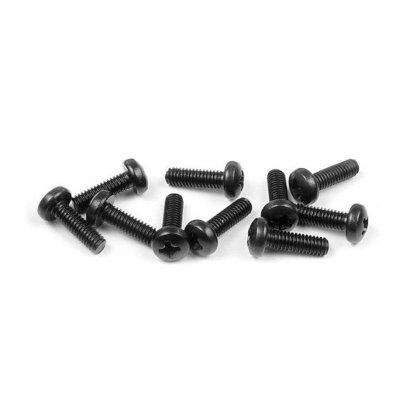 SCREW PHILLIPS M2.5x8  (10) - 907258 - XRAY