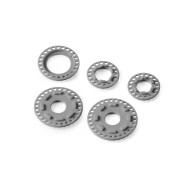COMPOSITE BELT PULLEY COVER SET - GRAPHITE - XRAY - 345800-G