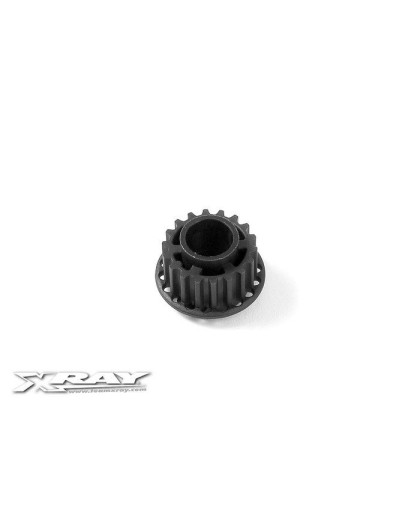 COMPOSITE SIDE BELT PULLEY 18T o8 - REAR - 345838 - XRAY COMPOSITE SIDE BELT PULLEY 18T o8 - REAR - 345838 - XRAY