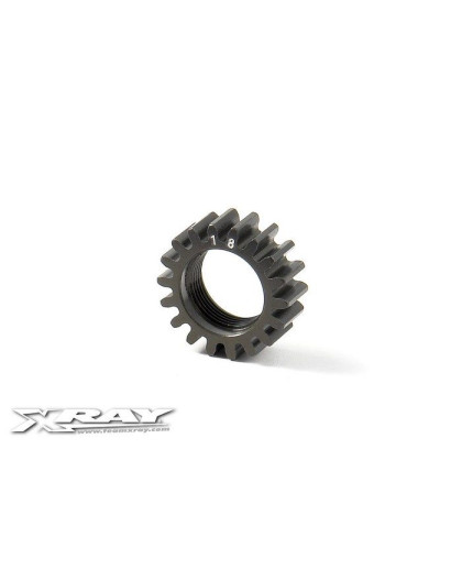 Pignon alu 18T (1ST) - XRAY - 348518