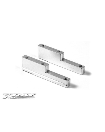 ALU ENGINE MOUNTS (L+R) - 348712 - XRAY
