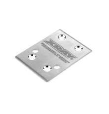 XB8/XB8E STAINLESS STEEL CHASSIS PROTECTOR - REAR - XRAY - 351236