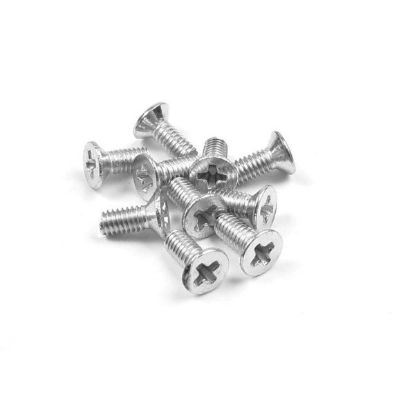 SCREW PHILLIPS M 2.5x6  (10) - 910256 - XRAY