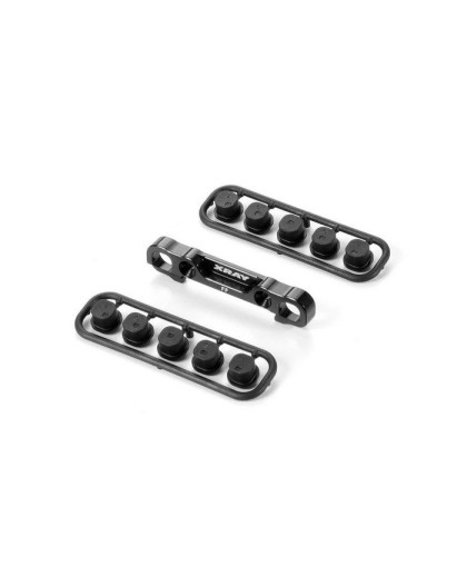 ALU FRONT LOWER SUSP. HOLDER - FRONT - FF - SWISS 7075 T6 - V2 - 352