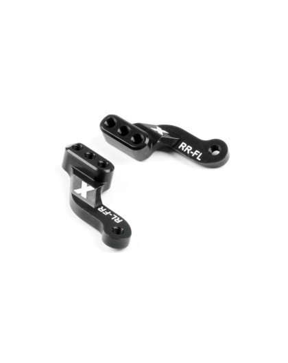 GT ALU SHOCK PLATE - SWISS 7075 T6 (L+R) - XRAY - 352392