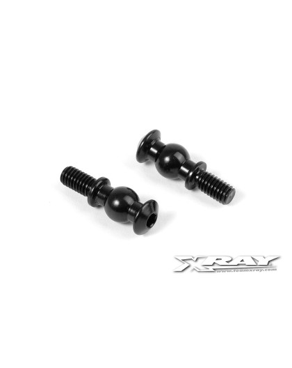 BALL STUD 6.8MM WITH BACKSTOP L 6MM - M4 (2) - 352655 - XRAY BALL STUD 6.8MM WITH BACKSTOP L 6MM - M4 (2) - 352655 - XRAY