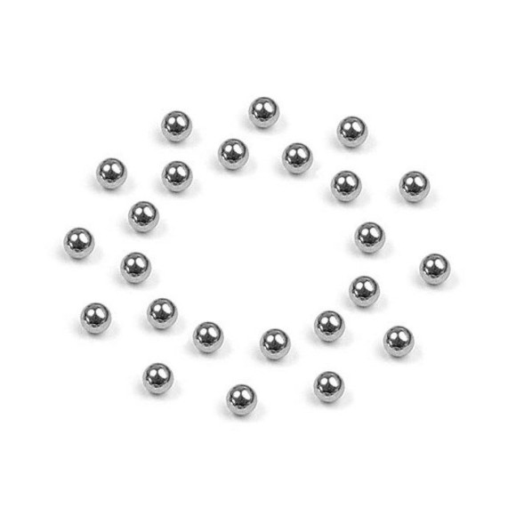 Billes acier 2.4mm (24) - XRAY - 930020
