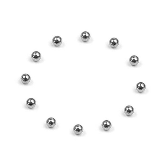 CARBIDE BALL 2.4MM FOR BALL DIFFERENTIAL  (12) - 930120 - XRAY