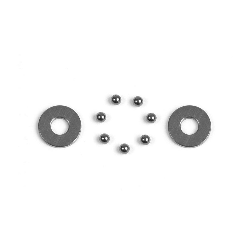 CARBIDE BALL-BEARING AXIAL 2.8x6.5x0.8 - 930128 - XRAY