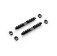 EXTREME HEAT RESISTANT F/R ALU DIFF PIN WITH INSERTS (2+4) - 355086 -