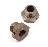 ALU WHEEL AXLE - BLACK COATED (2) - 355250 - XRAY