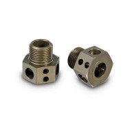 "ALU WHEEL AXLE OFFSET ""+5MM"" - HARD COATED (2) - LIGHTWEIGHT - 355