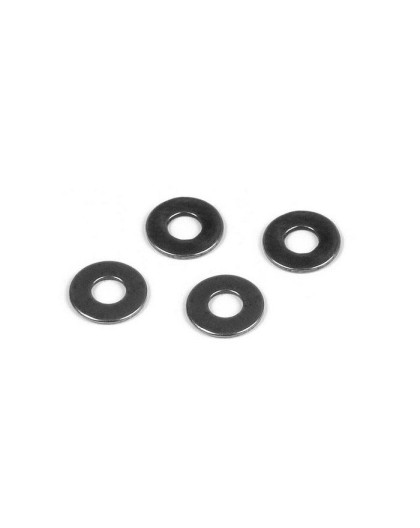 HARDENED SHOCK SHIMS (4) - 358040 - XRAY HARDENED SHOCK SHIMS (4) - 358040 - XRAY