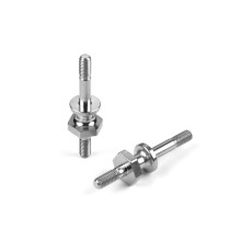 Fixation d'amortisseurs supérieur M3 Titane (2) - XRAY - 358047-T