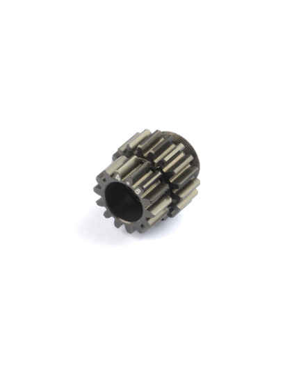 ALU PINION GEAR 14/18T - HARD COATED - XRAY - 358422
