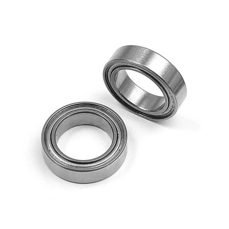 BALL-BEARING 10x15x4 STEEL SEALED - OIL (2) - 931015 - XRAY