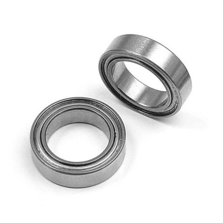 BALL-BEARING 10x15x4 STEEL SEALED - OIL (2) - 931015 - XRAY