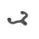 GRAPHITE REAR BODY POST HOLDER - XRAY - 361189