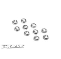 ALU CONICAL SHIM 3x6x2.0MM (10) - 362280 - XRAY