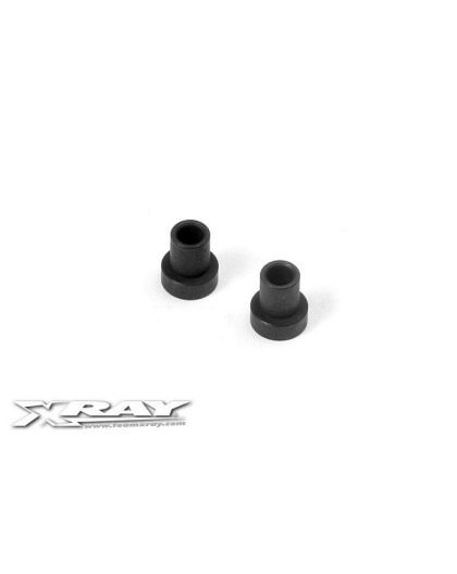 STEEL STEERING BUSHING - LONG (2) - 362291 - XRAY
