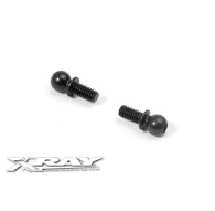BALL END 4.9MM WITH THREAD 6MM (2) - 362650 - XRAY