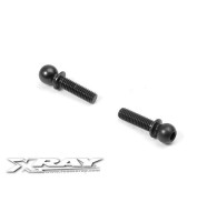 BALL END 4.9MM WITH THREAD 10MM (2) - 362652 - XRAY