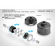 XB4 Corps de différentiel gros volume Graphite - XRAY - 364912-G