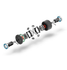 XRAY XB4 ACTIVE DIFFERENTIAL - FRONT/REAR - SET - XRAY - 365100