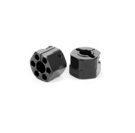 "ALU WHEEL HUB 12MM - OFFSET ""+4.5MM"" (2) - 365360 - XRAY"
