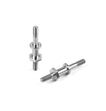 Fixations d'amortisseurs titane - Long (2) - XRAY - 368046-T