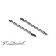 REAR HARDENED SHOCK SHAFT (2) - 368260 - XRAY