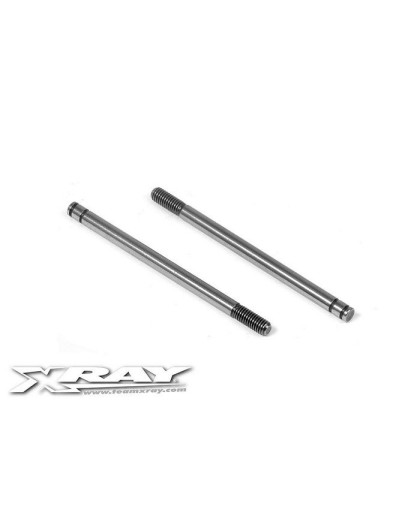REAR HARDENED SHOCK SHAFT (2) - 368260 - XRAY REAR HARDENED SHOCK SHAFT (2) - 368260 - XRAY