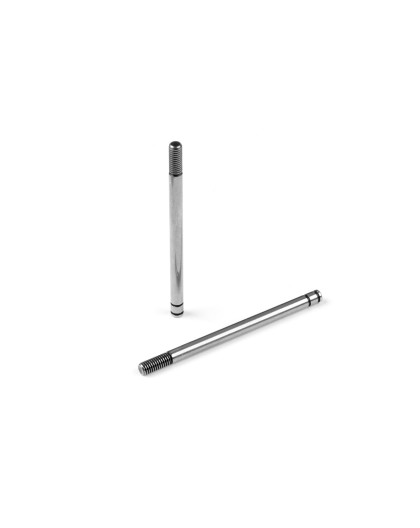 REAR HARDENED SHOCK SHAFT 47MM (2) - XRAY - 368262
