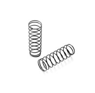 REAR BIG BORE CONICAL SPRING-SET L57.5MM - 2 DOTS (2) - XRAY - 368482