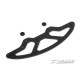 X10 GRAPHITE 2.5MM FRONT BUMPER & SHIMS - V2 - 371040 - XRAY