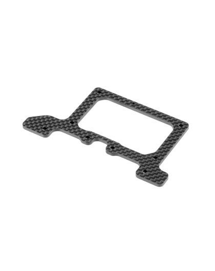 X10'22 GRAPHITE REAR POD LOWER PLATE 2.5MM - XRAY - 371161