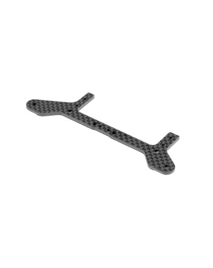 X10 CARBON REAR POD LOWER PLATE - FRONT - XRAY - 371172