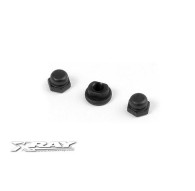 COMPOSITE SPRING HOLDER & NUT (2+1) - 373590 - XRAY