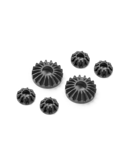 COMPOSITE GEAR DIFF BEVEL & SATELLITE GEARS (2+4) - 374930 - XRAY