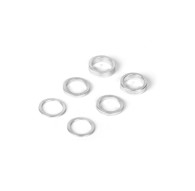 SET OF ALU SHIMS 6.37x8.4MM (0.5MM, 1.0MM, 2.0MM) - XRAY - 375090