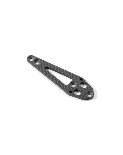 Platine support de servo carbone X1 16 - XRAY - 376230