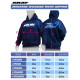 XRAY SWEATER HOODED WITH ZIPPER - BLUE (S) - XRAY - 395600S