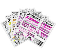 XRAY STICKERS FOR BODY - 5 DIFFERENT COLORS - 397320 - XRAY