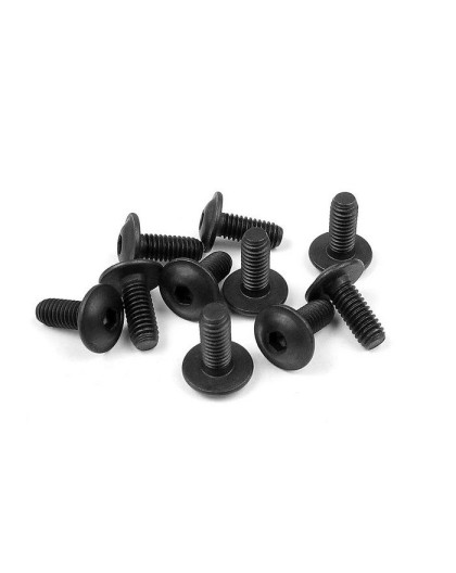 HEX SCREW FLANGED SH M4x10 (10) - 911410 - XRAY