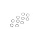 WASHER S 6x8x0.5 (10) - 962060 - XRAY