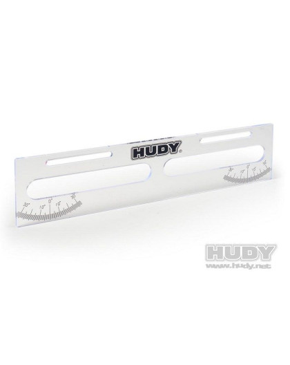 UPSIDE MEASURE PLATE FOR 1/8 ON-ROAD - V2 - 108041 - HUDY UPSIDE MEASURE PLATE FOR 1/8 ON-ROAD - V2 - 108041 - HUDY