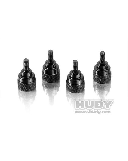ALU NUT FOR SET-UP TRIANGLE (4) - 108060 - HUDY ALU NUT FOR SET-UP TRIANGLE (4) - 108060 - HUDY