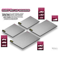 FLAT SET-UP BOARD 1/8 ON-ROAD - LIGHTWEIGHT - TITAN - HUDY - 108504