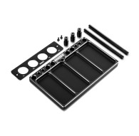 HUDY ALU TRAY FOR 1/8 OFF-ROAD DIFF & SHOCKS - 109802 - HUDY